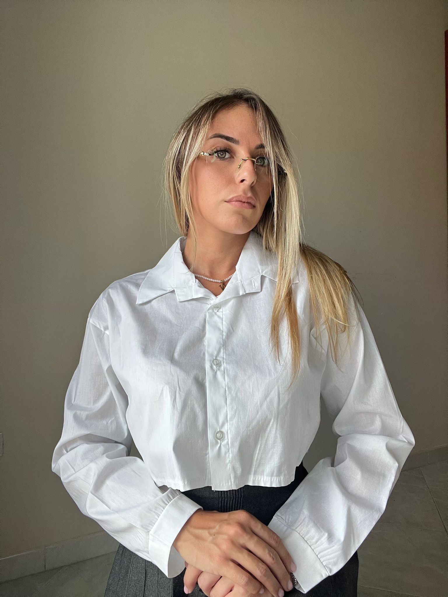CAMICIA ESSENTIAL CROP