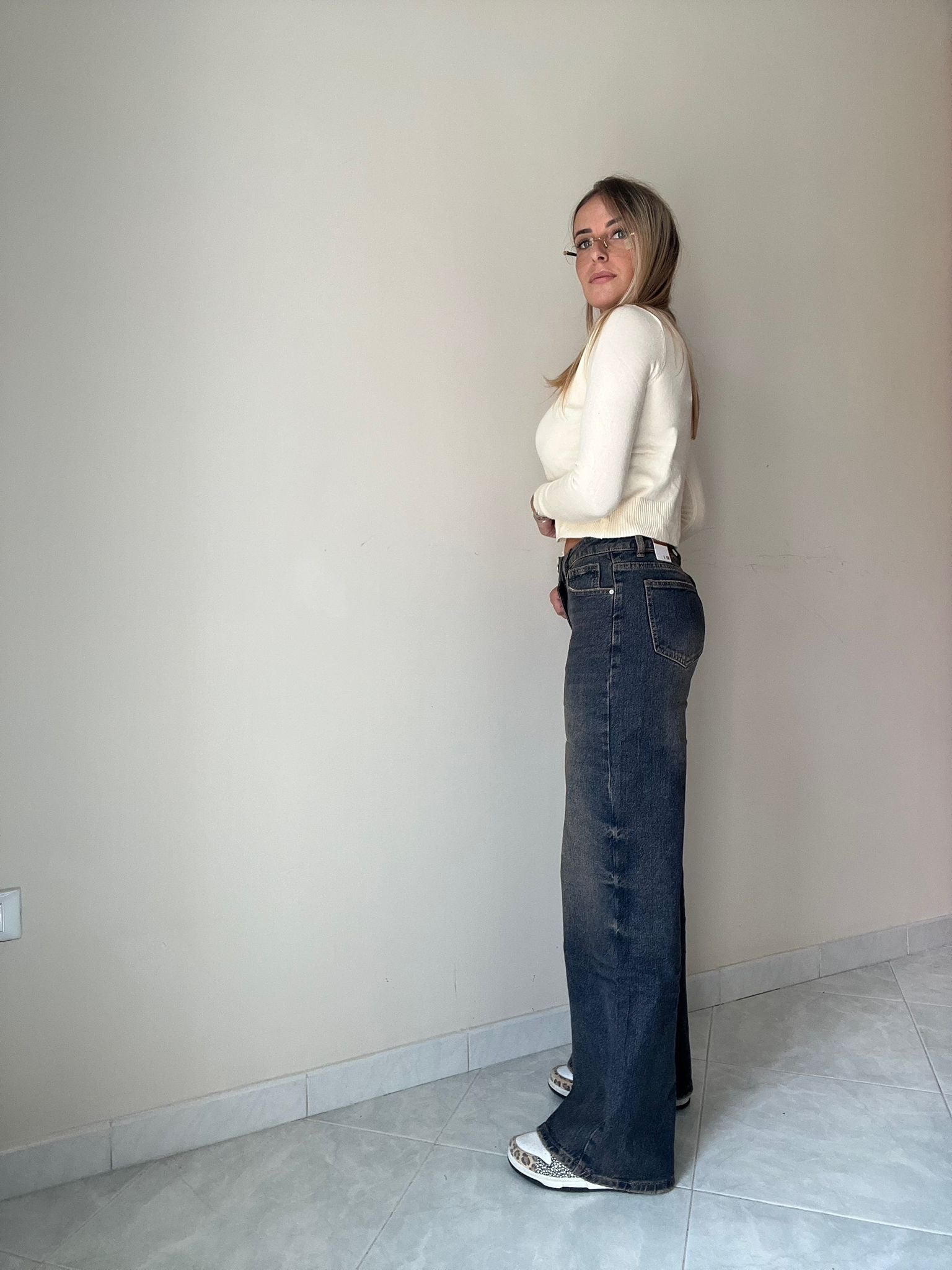 JEANS IMIMY - PALAZZO