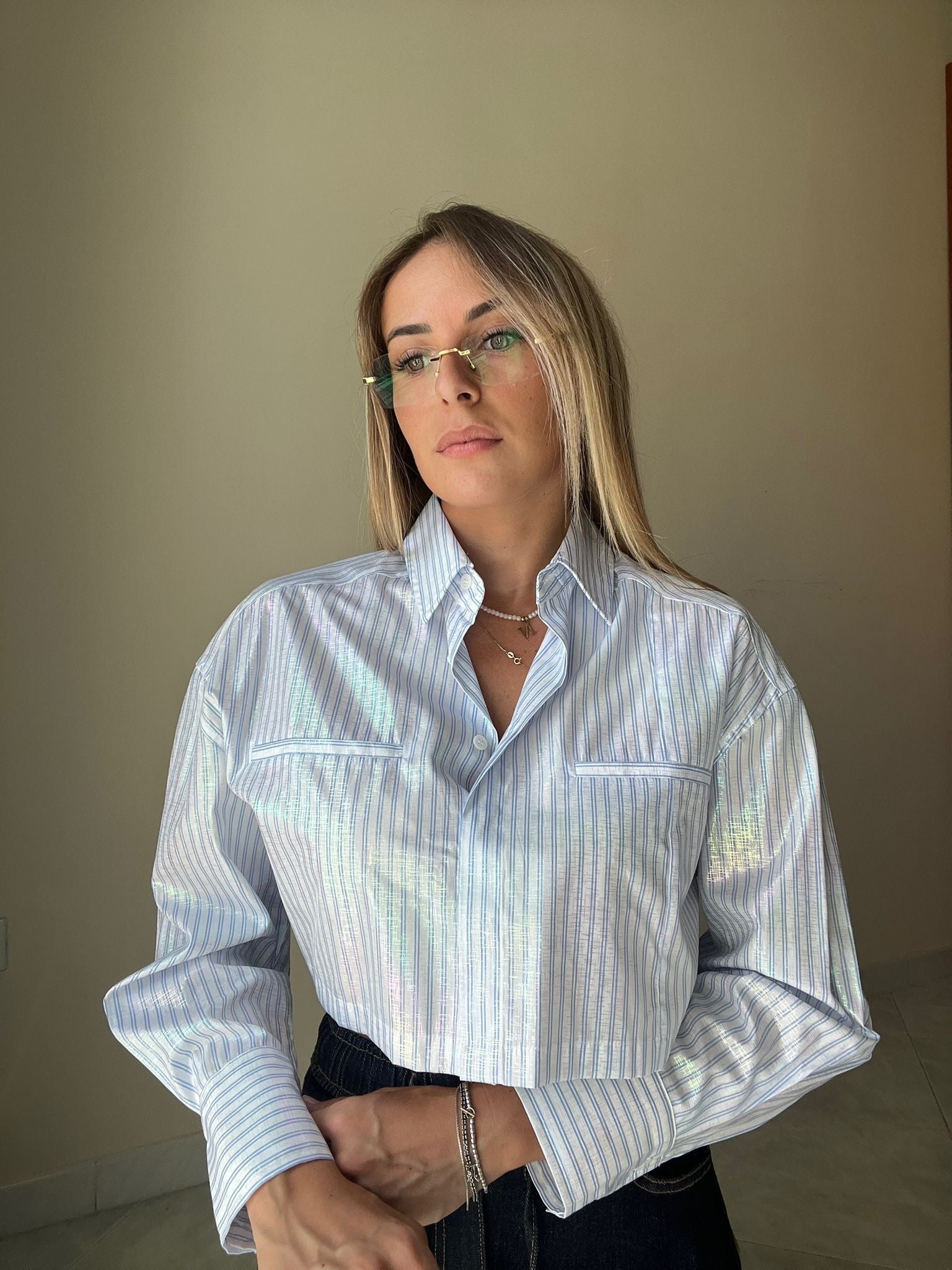 CAMICIA LUMINA SHINE