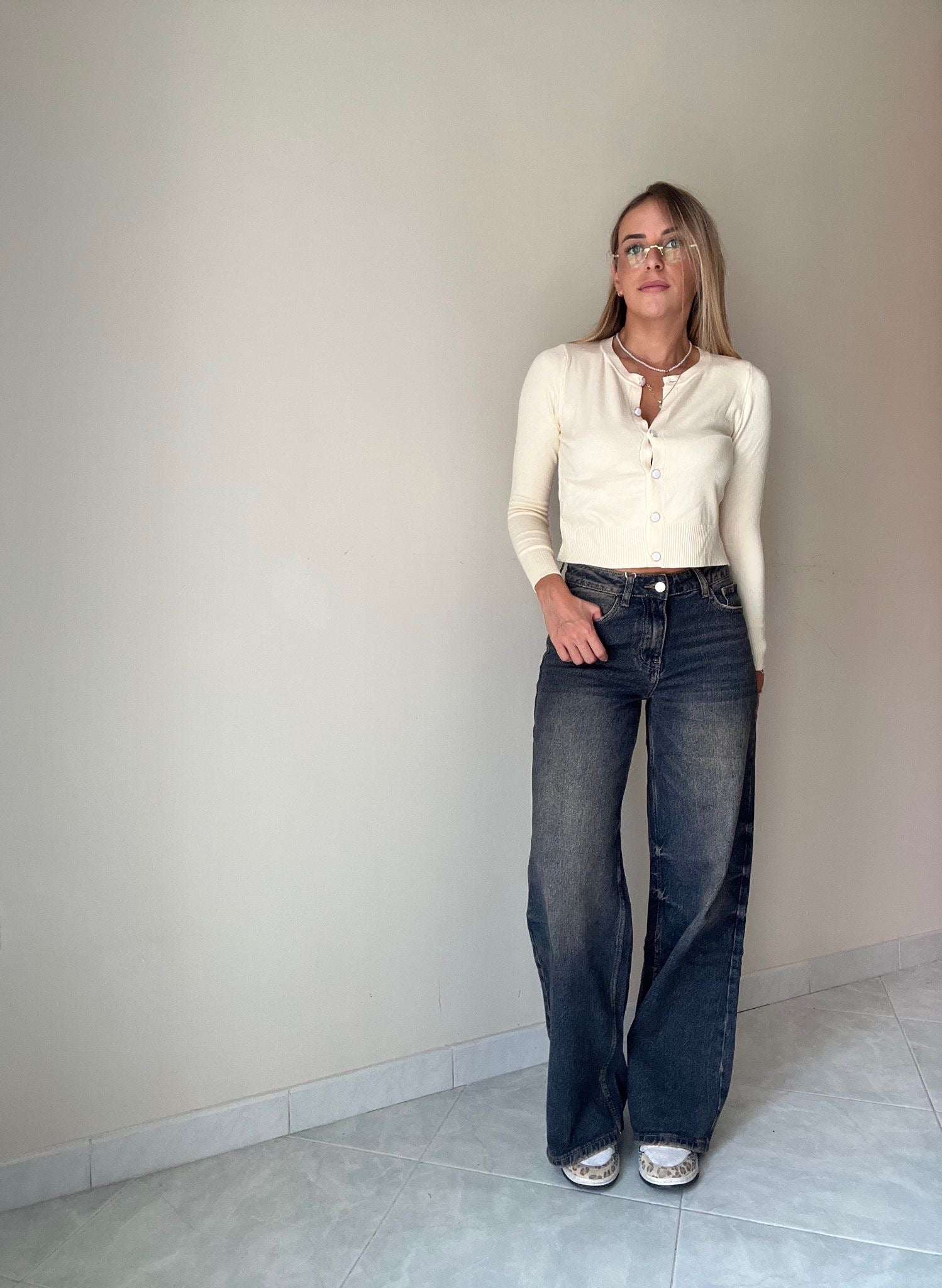JEANS IMIMY - PALAZZO