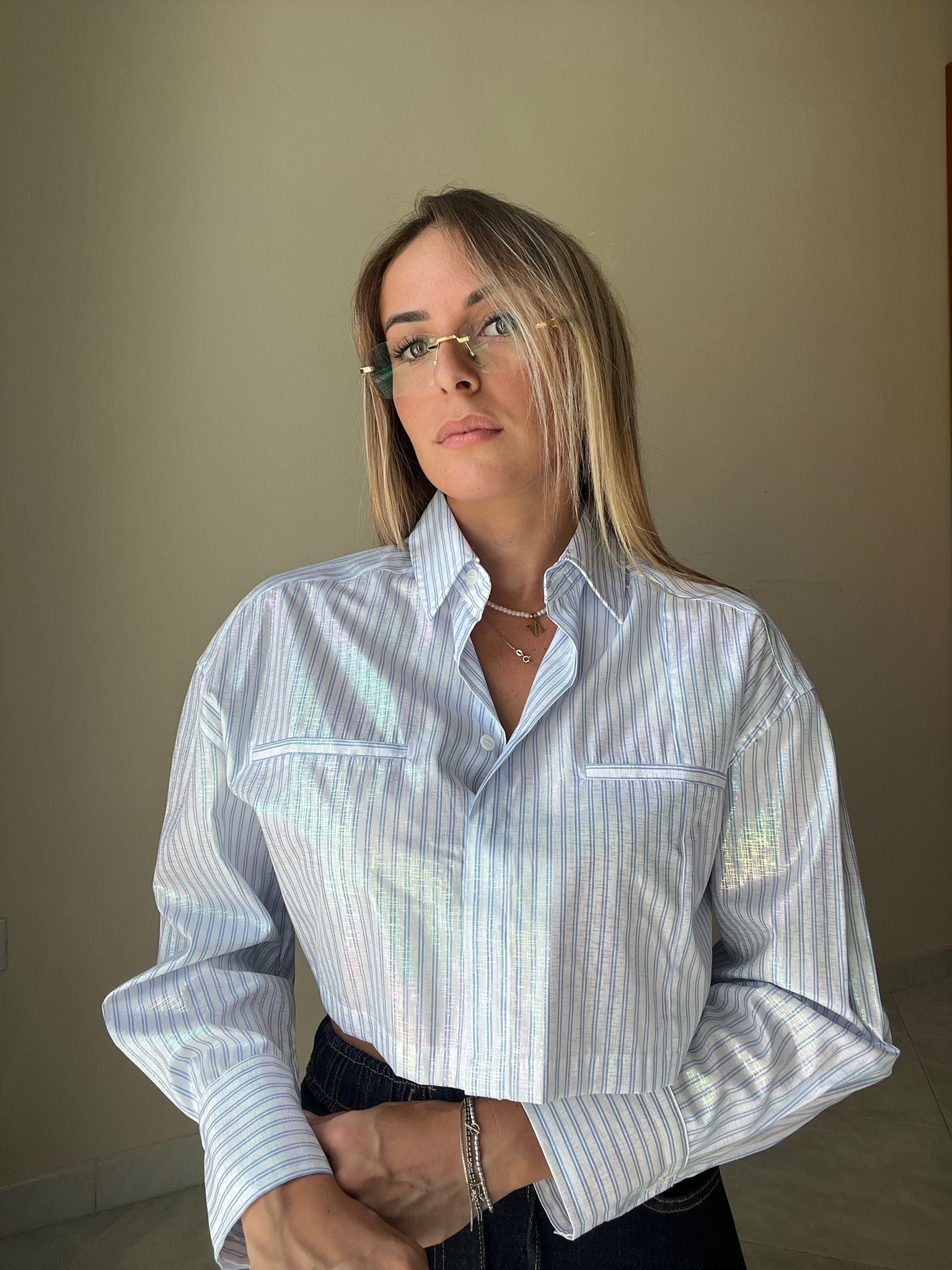 CAMICIA LUMINA SHINE