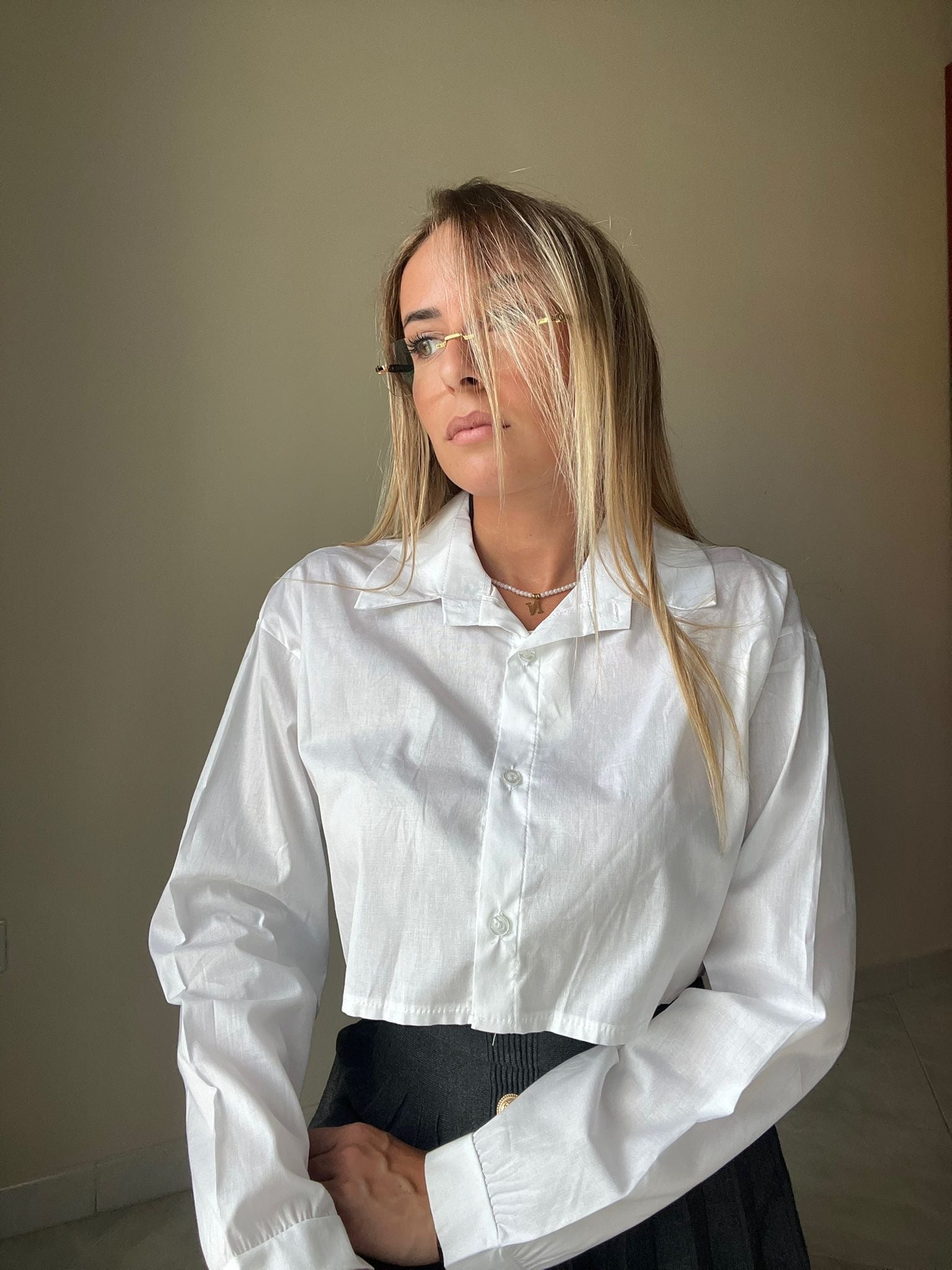 CAMICIA ESSENTIAL CROP